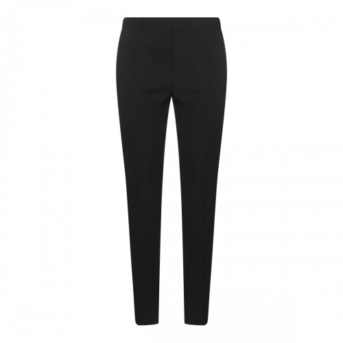 BLACK WOOL PANTS