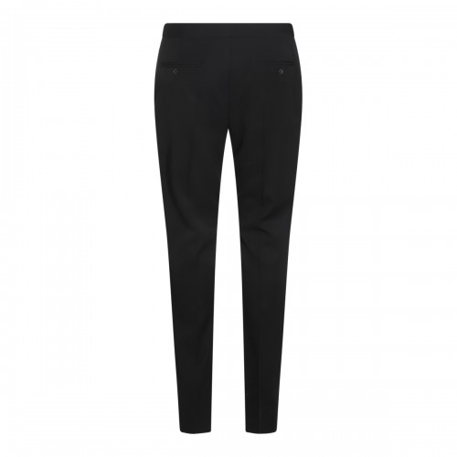 BLACK WOOL PANTS 2
