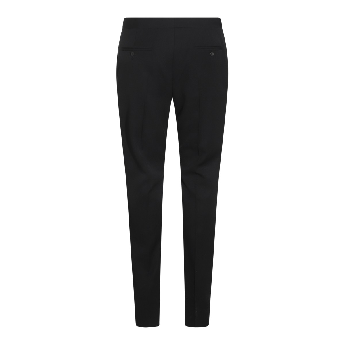 BLACK WOOL PANTS BLACK WOOL PANTS