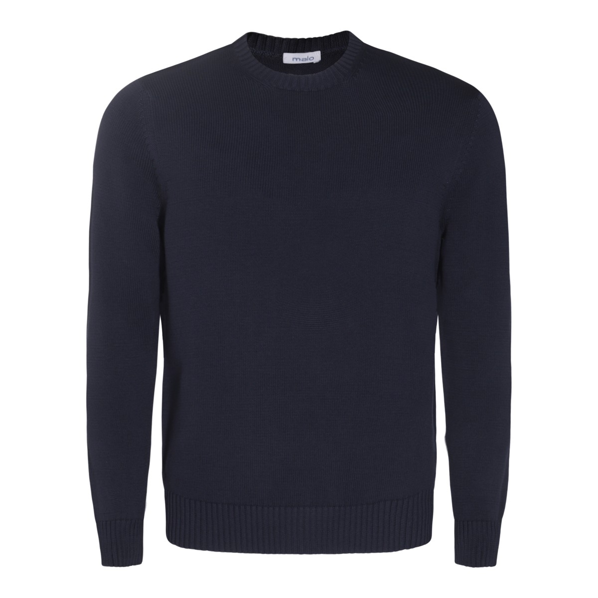 NAVY BLUE COTTON KNITWEAR