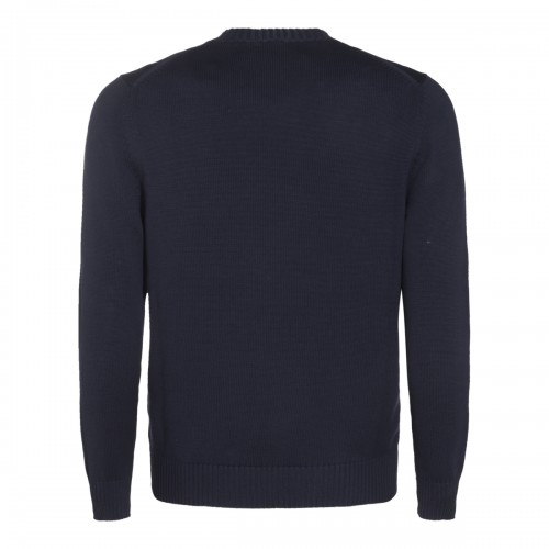 NAVY BLUE COTTON KNITWEAR 2