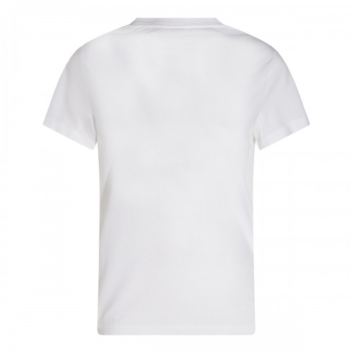 WHITE COTTON T-SHIRT