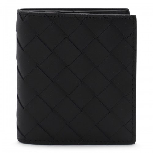 BLACK LEATHER WALLET