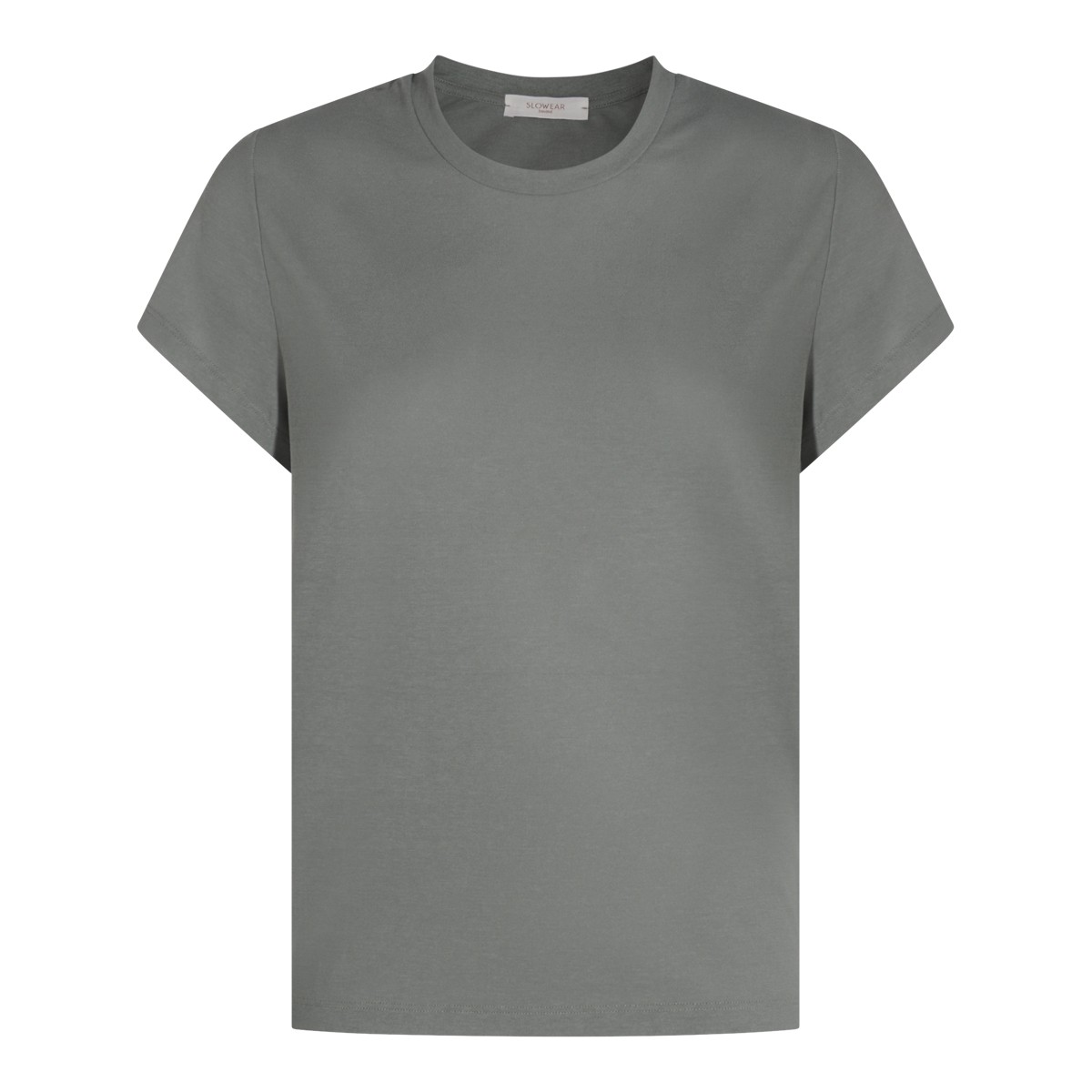 GREY COTTON T-SHIRT