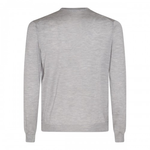 GREY WOOL KNITWEAR