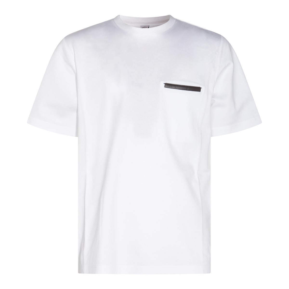 WHITE COTTON T-SHIRT