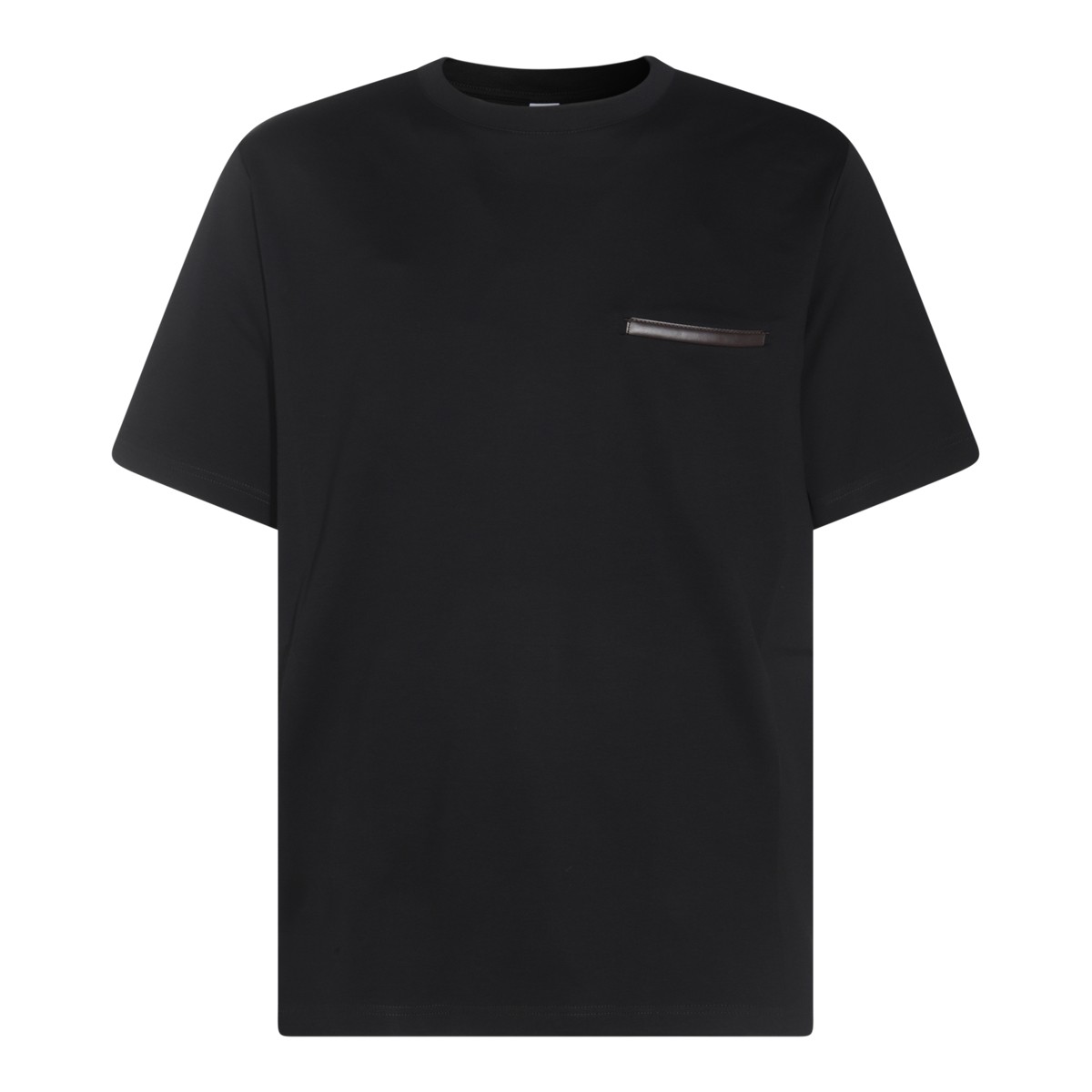 BLACK COTTON T-SHIRT