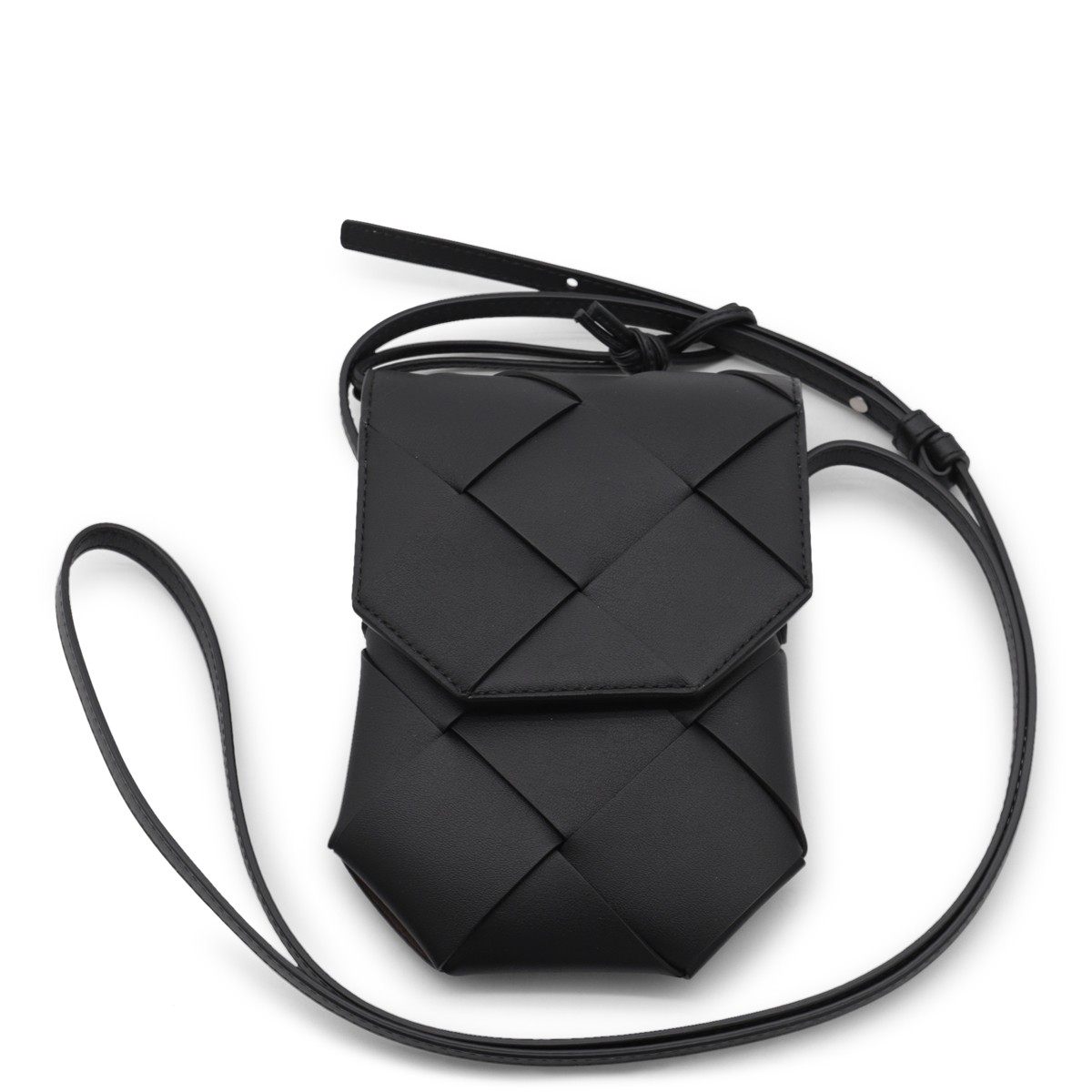 BLACK LEATHER POUCHES