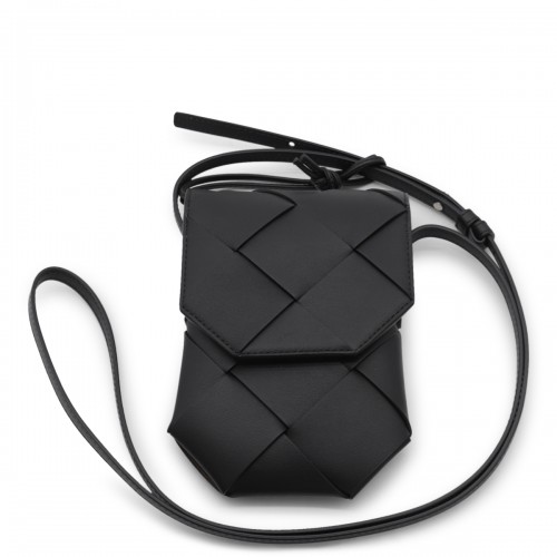 BLACK LEATHER POUCHES