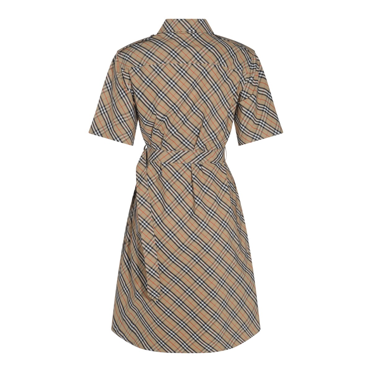 ワンピース BURBERRY ARCHIVE BEIGE COTTON SHIRT DRESS ARCHIVE BEIGE COTTON SHIRT DRESS