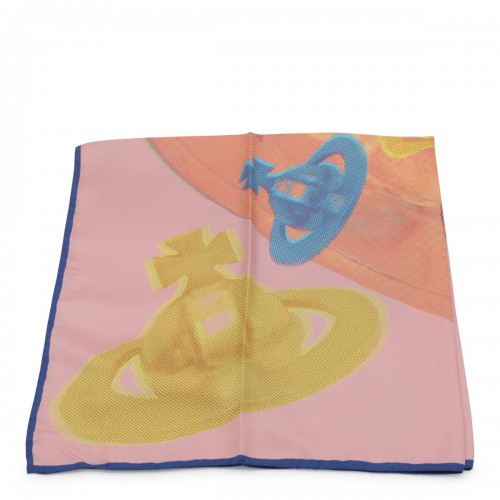 PINK SILK SCARVES