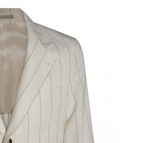 BEIGE LINEN SUITS