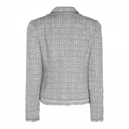 GREY COTTON BLAZER 2