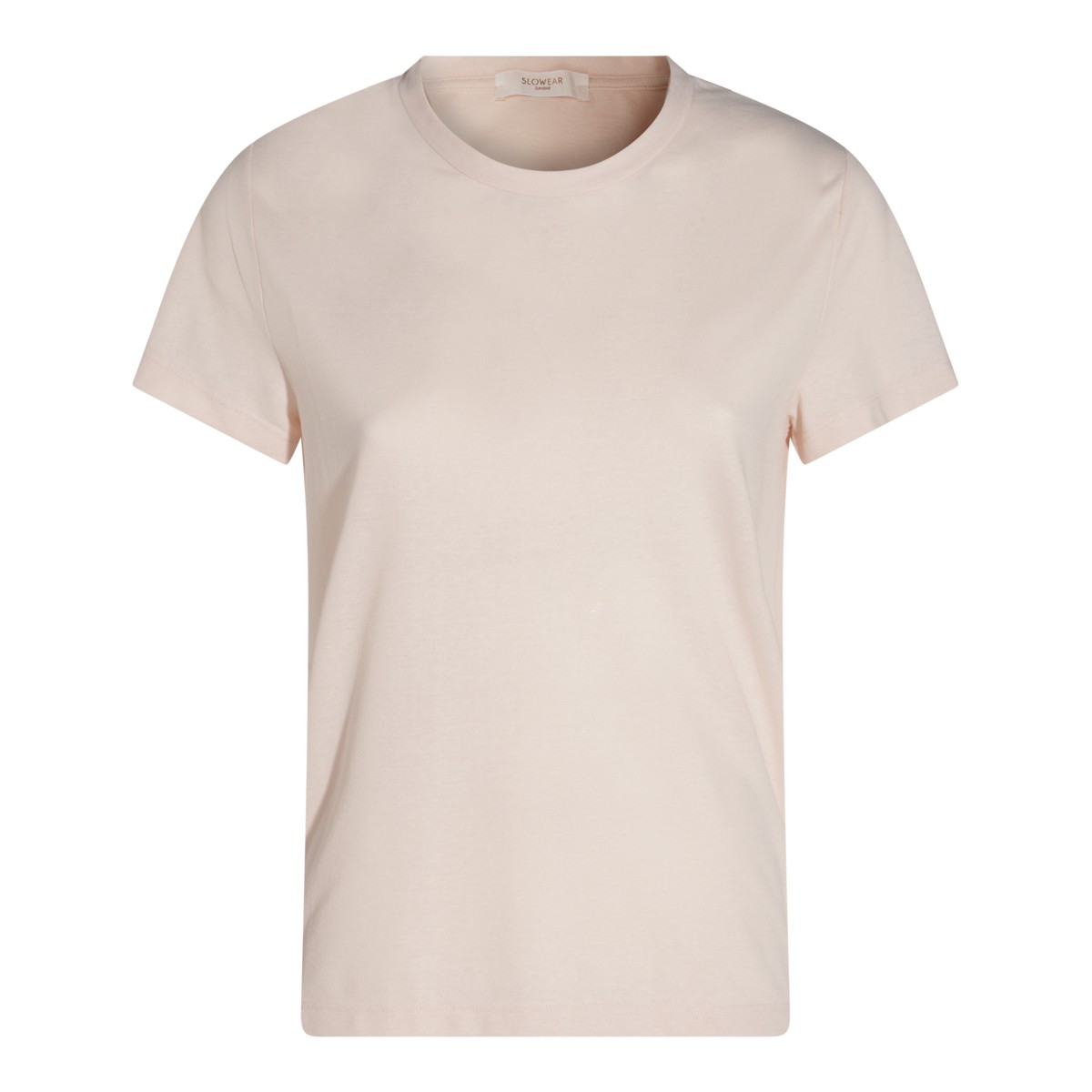 BEIGE COTTON T-SHIRT