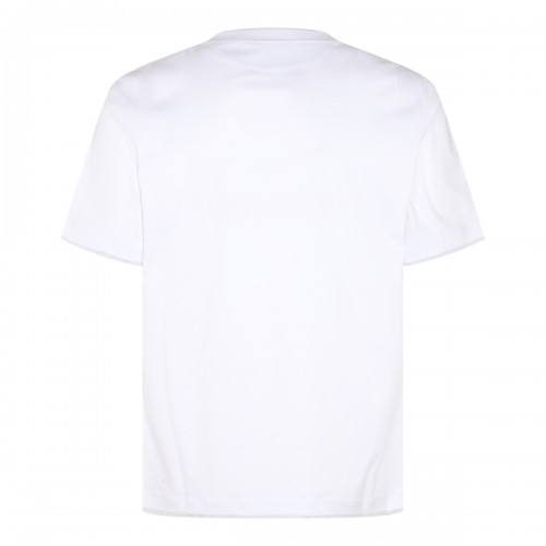 WHITE COTTON T-SHIRT