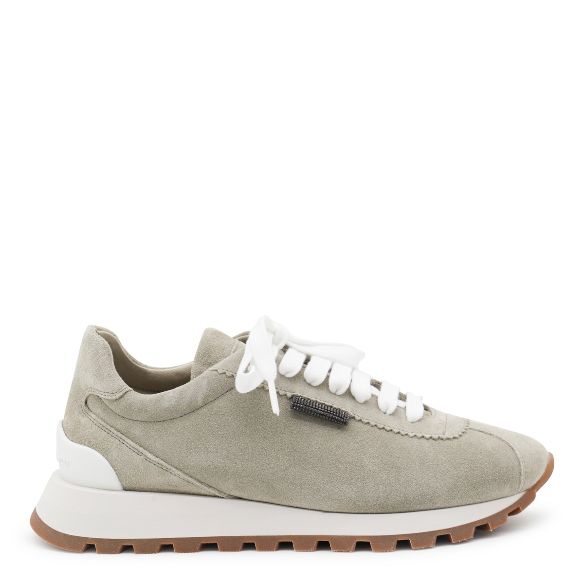 BEIGE LEATHER SNEAKERS