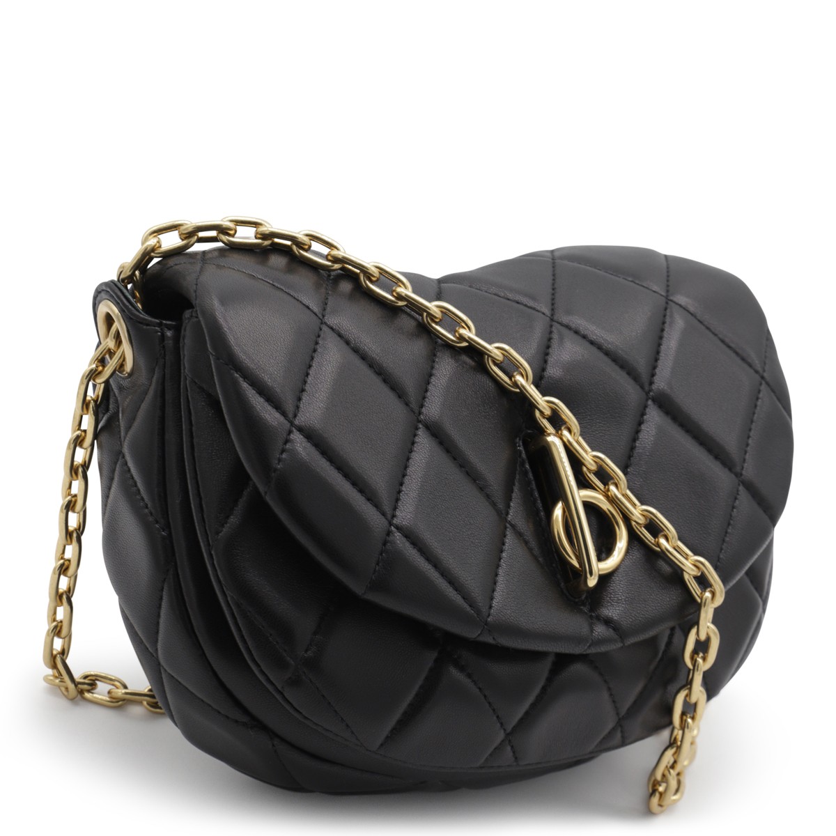 ショルダーバッグ・ポシェット BURBERRY BLACK LEATHER CHAIN ROCKING SHOULDER BAG Burberry - Rocking Horse leather bag black - The Corner