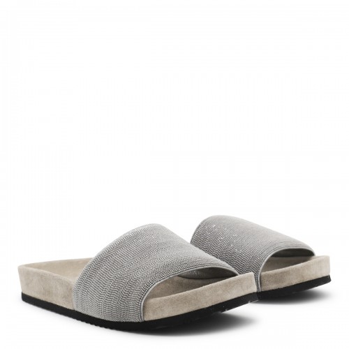 GREY SANDALS