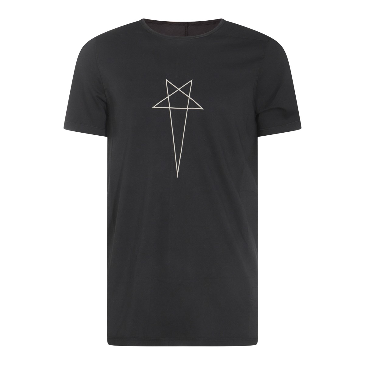 BLACK COTTON T-SHIRT