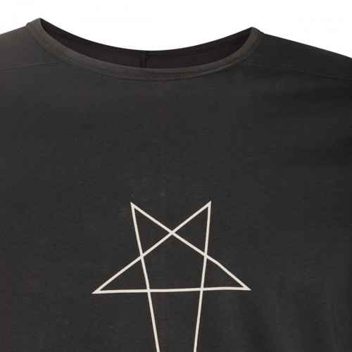 BLACK COTTON T-SHIRT