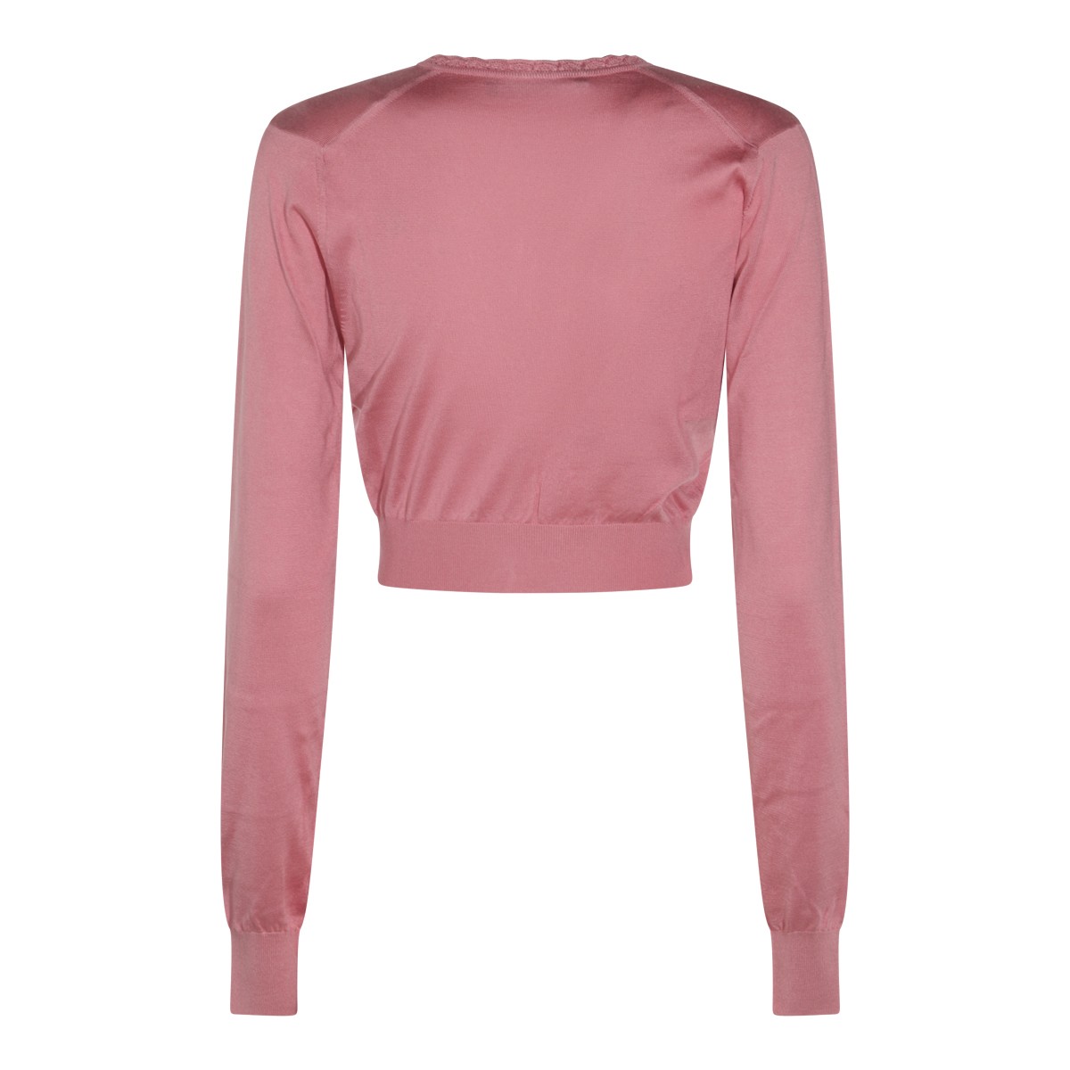 PINK SILK KNITWEAR
