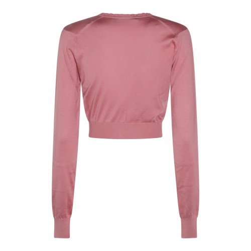 PINK SILK KNITWEAR