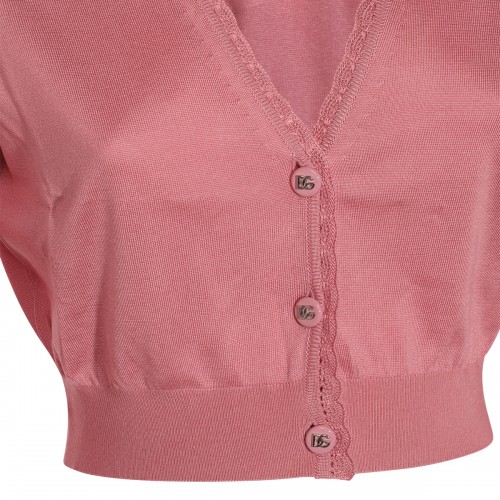 PINK SILK KNITWEAR