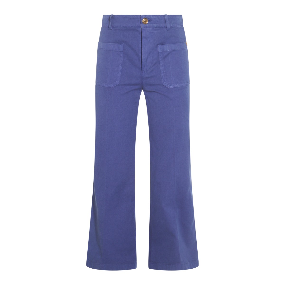 BLUE COTTON PANTS