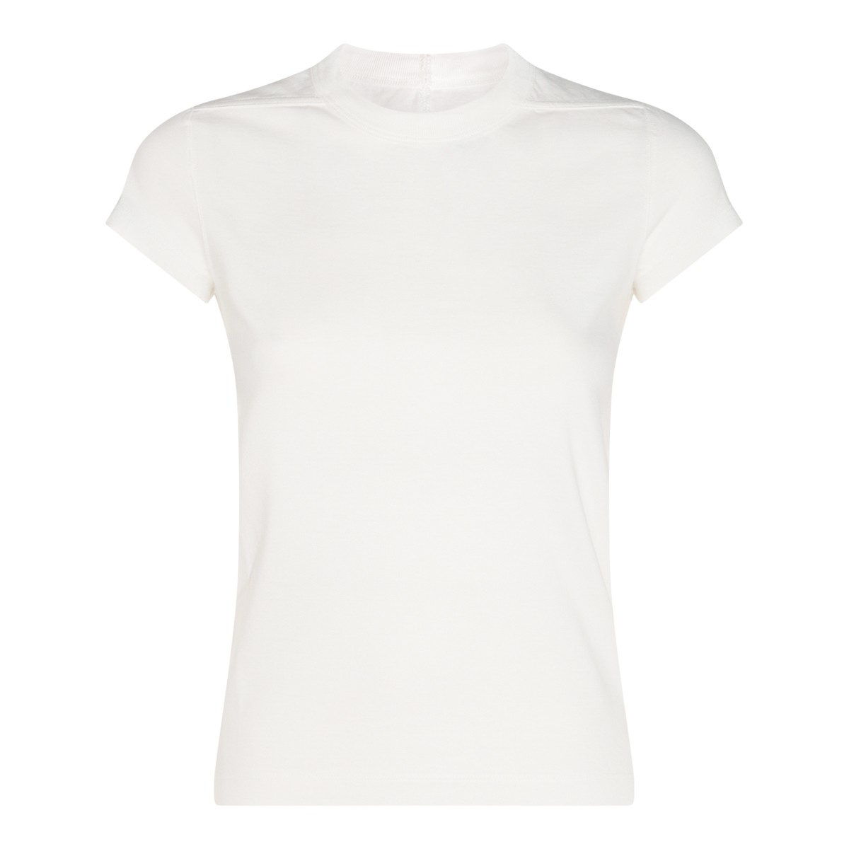 WHITE COTTON T-SHIRT