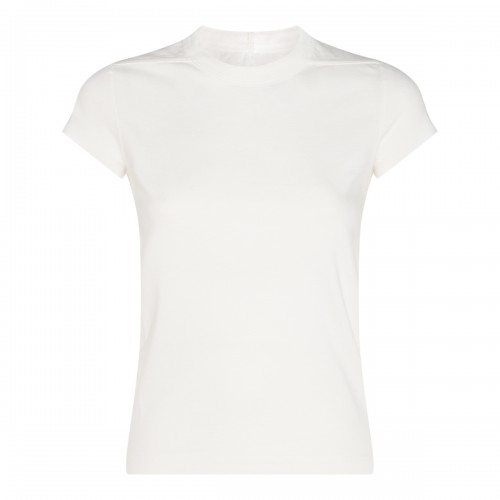 WHITE COTTON T-SHIRT