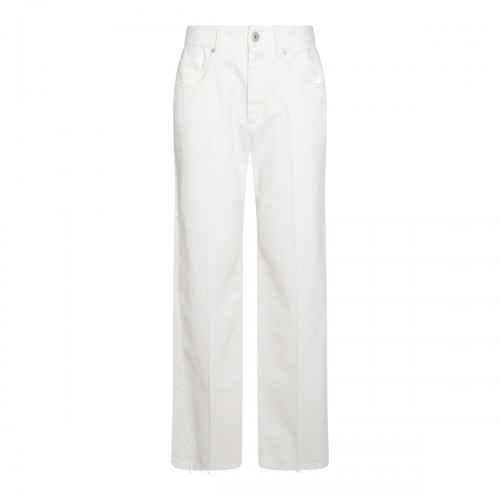 WHITE COTTON PANTS