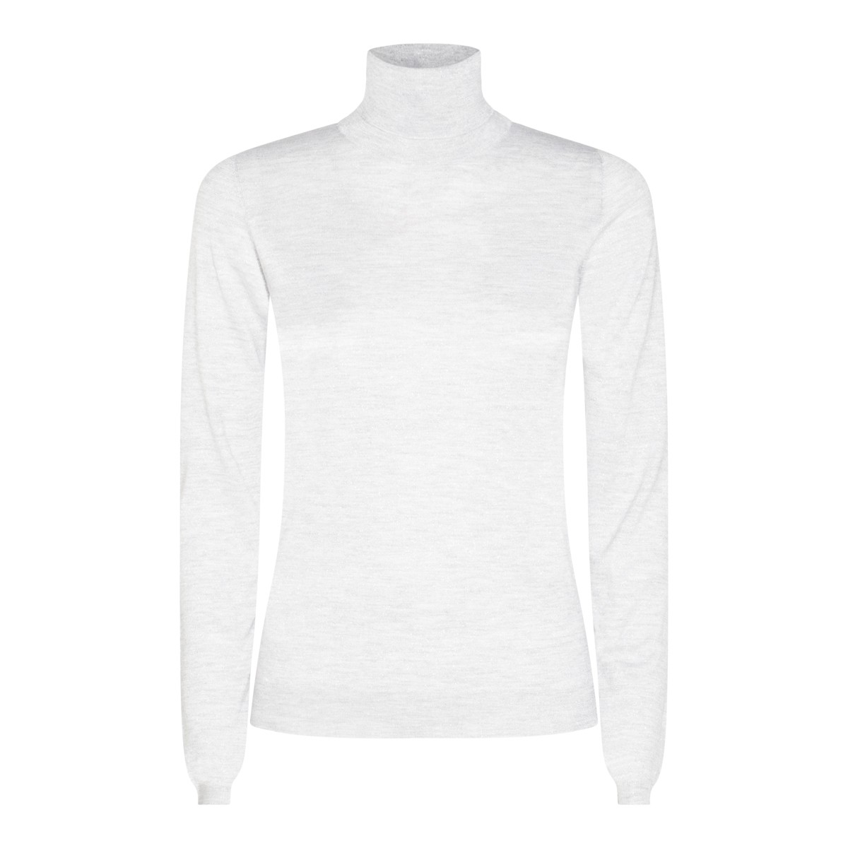 WHITE WOOL KNITWEAR