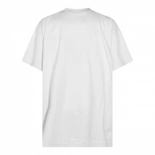 WHITE COTTON T-SHIRT