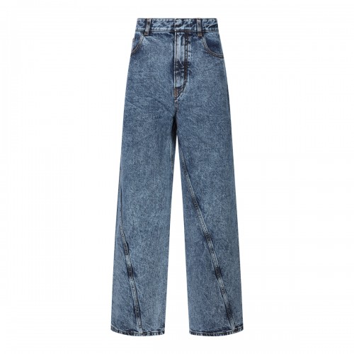 BLUE COTTON DENIM JEANS