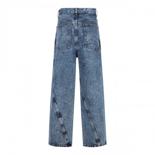 BLUE COTTON DENIM JEANS