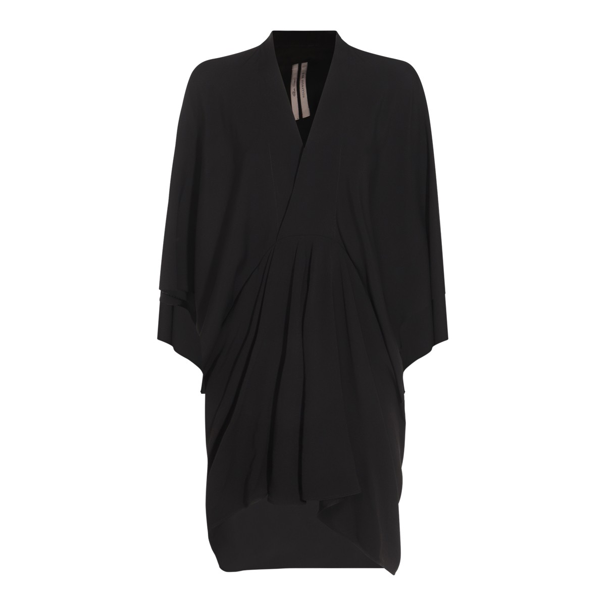 BLACK VISCOSE DRESS