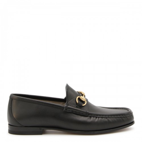 BLACK LEATHER 1953 HORSEBIT LOAFERS