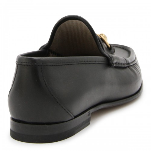 BLACK LEATHER 1953 HORSEBIT LOAFERS