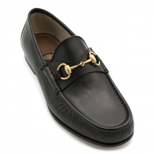 BLACK LEATHER 1953 HORSEBIT LOAFERS