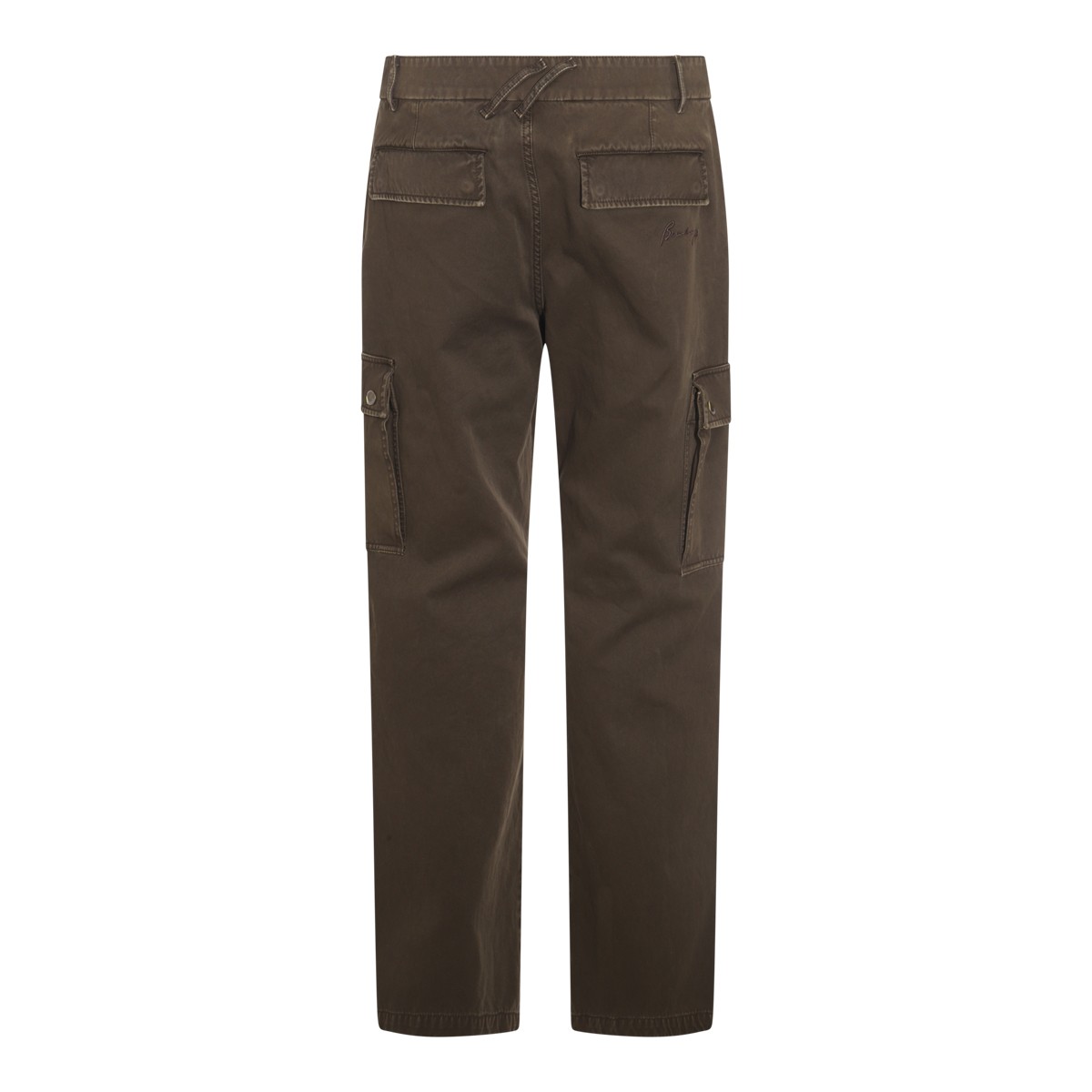 BROWN COTTON PANTS BROWN COTTON PANTS