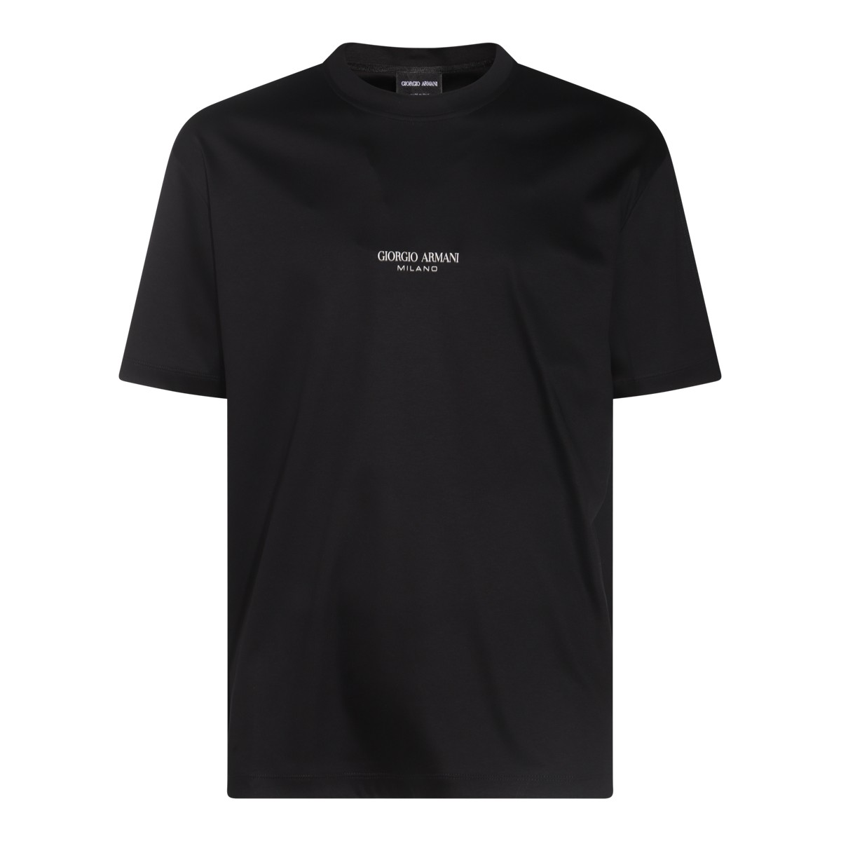 BLACK COTTON T-SHIRT