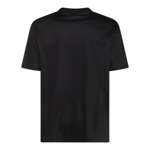 BLACK COTTON T-SHIRT