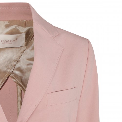 PINK COTTON CASUAL JACKET