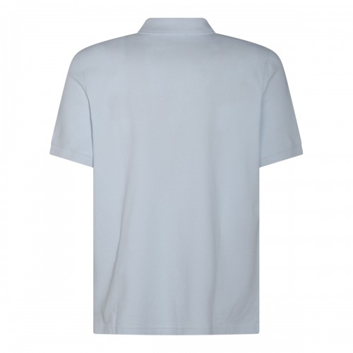 LIGHT BLUE COTTON POLO SHIRT