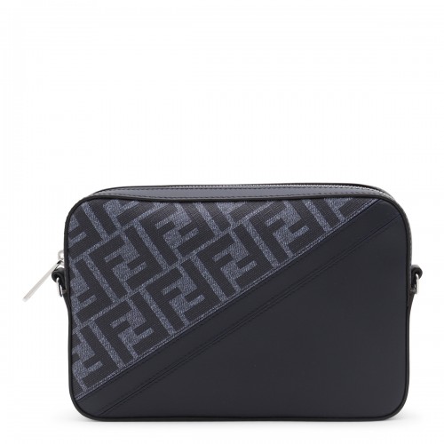 BLUE CAMERA CASE DIAGONAL CROSSBODY BAG