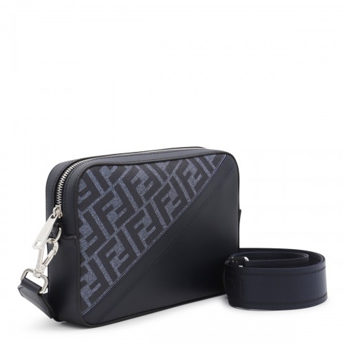 BLUE CAMERA CASE DIAGONAL CROSSBODY BAG