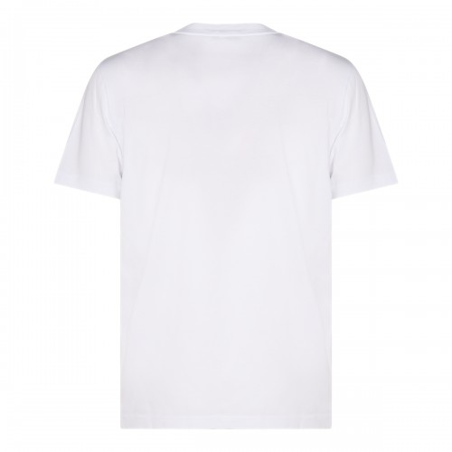 WHITE COTTON T-SHIRT