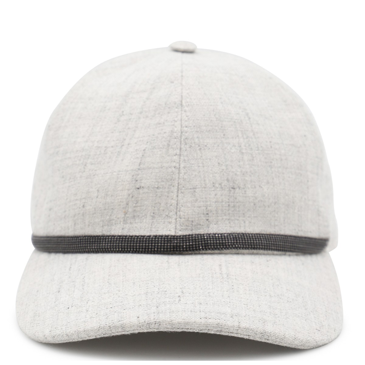 GREY LINEN HAT