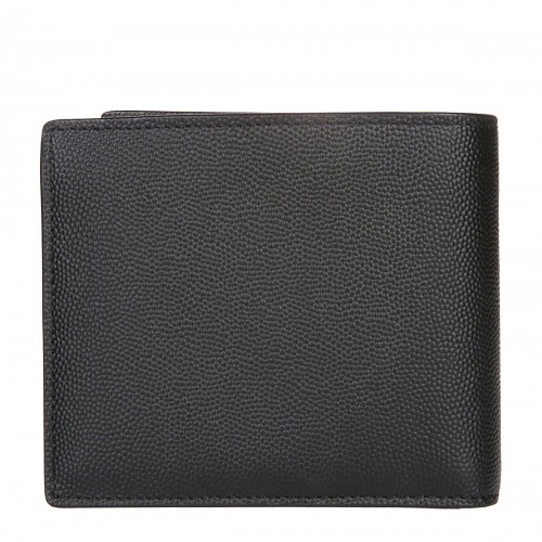 BLACK LEATHER WALLET