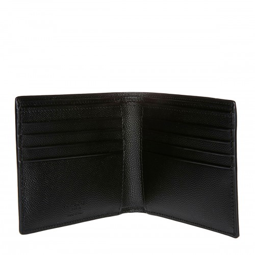 BLACK LEATHER WALLET